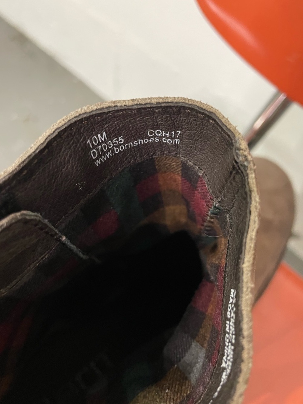 Born Brown Suede Tassel Ankle Booties - Picture 5 of 5